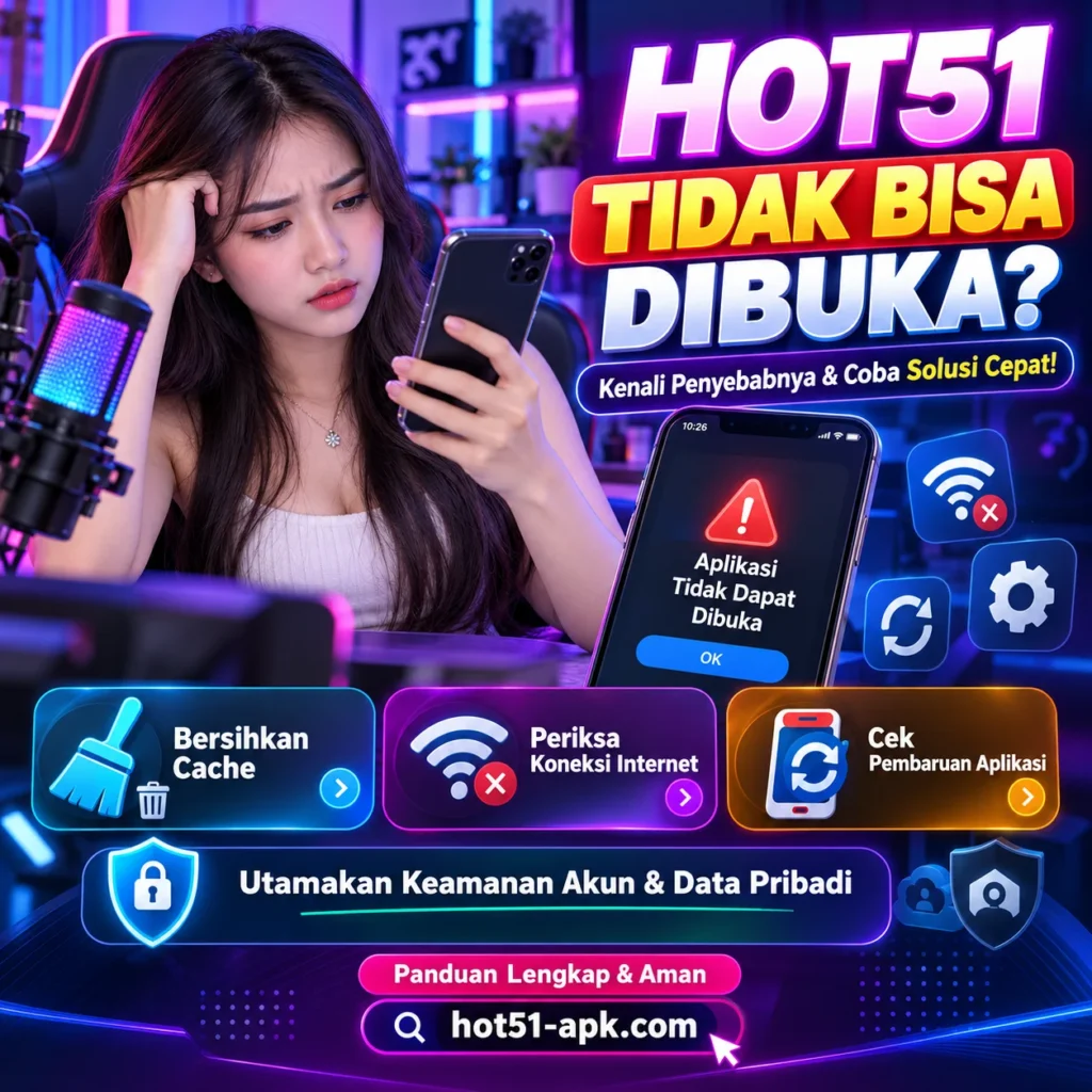 Hot51 Tidak Bisa Dibuka