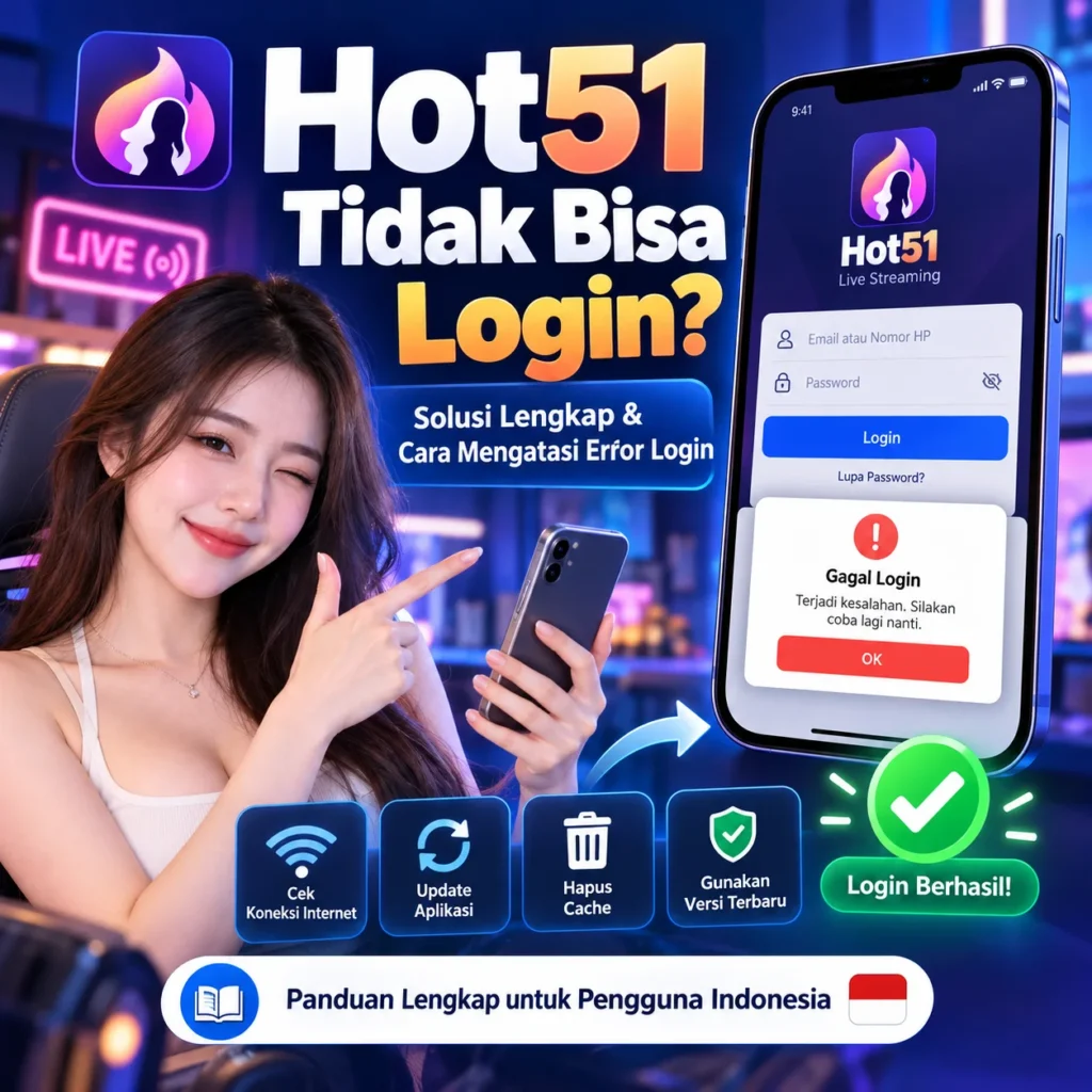 Hot51 Tidak Bisa Login