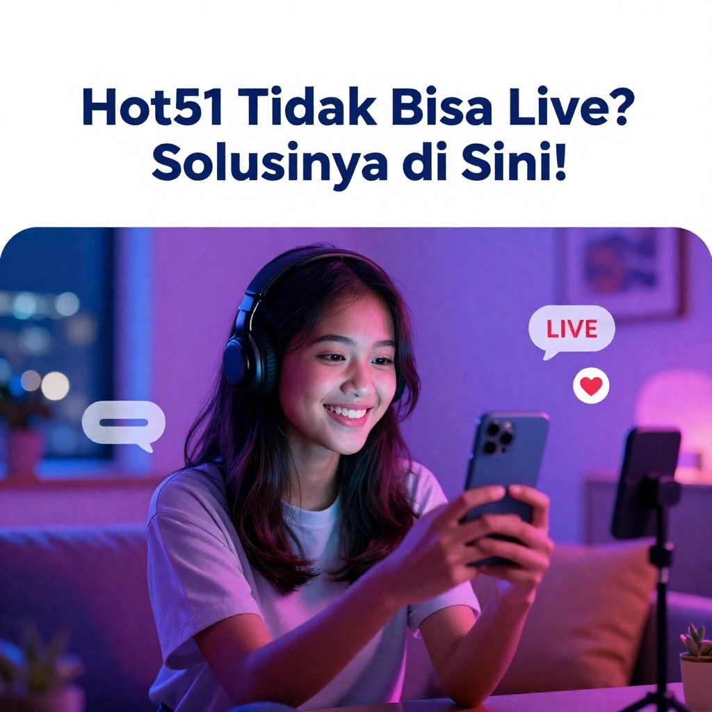 HOT51 TIDAK BISA LIVE