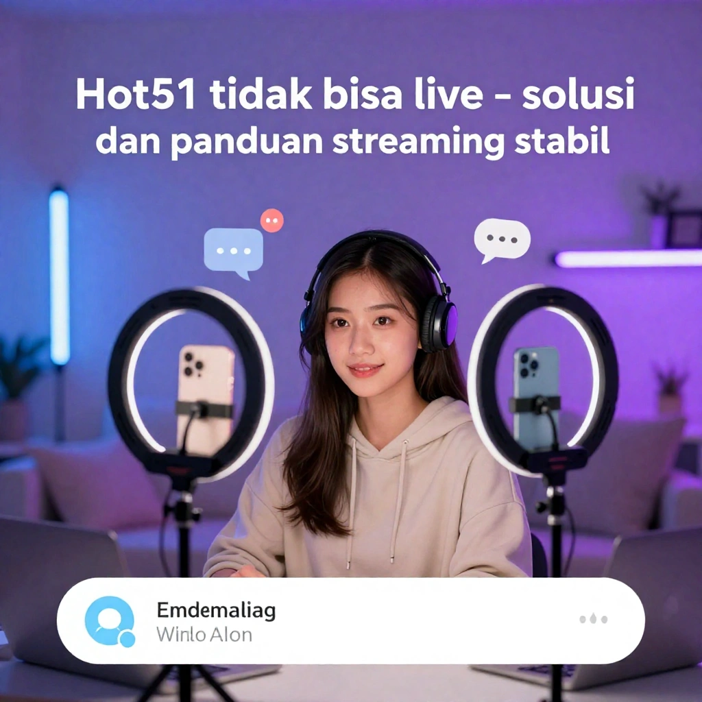 Hot51 tidak bisa live