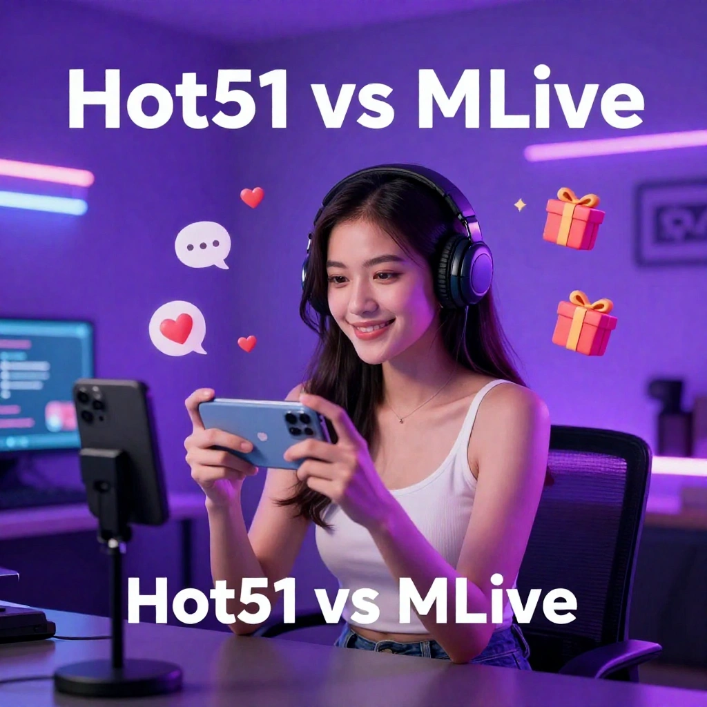 Hot51 vs MLive Perbandingan Lengkap Aplikasi Live Streaming