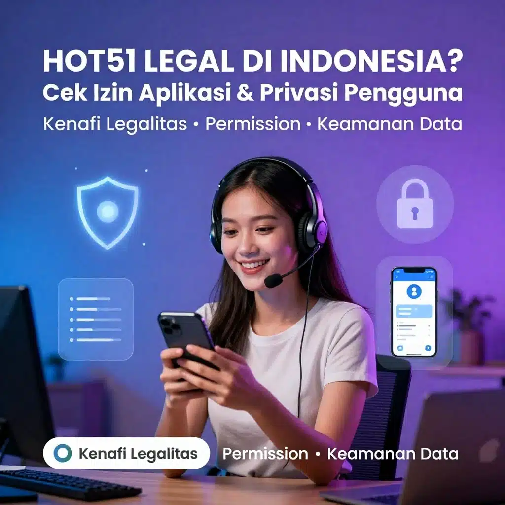 Hot51 Legal di Indonesia Cara Cek Izin dan Privasi Pengguna