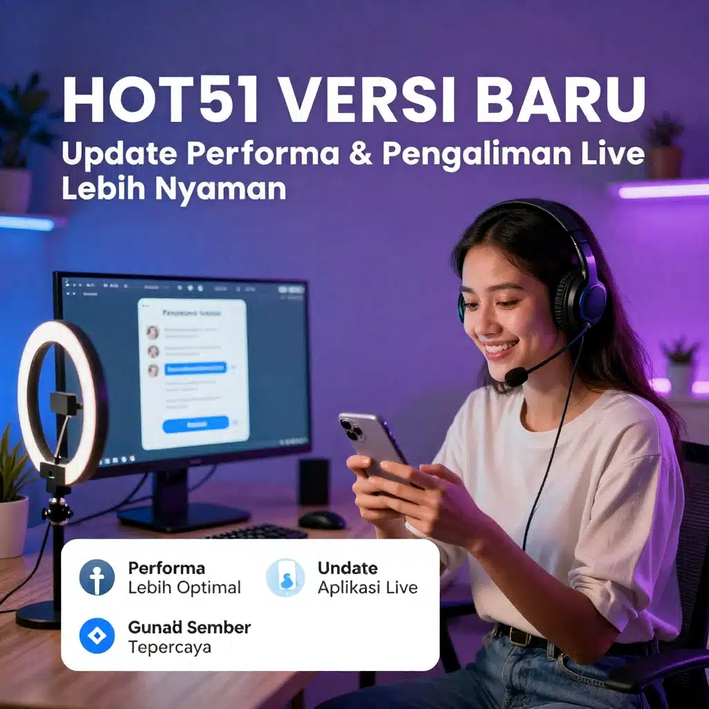 Hot51 Versi Baru Update Performa dan Fitur Aplikasi Live