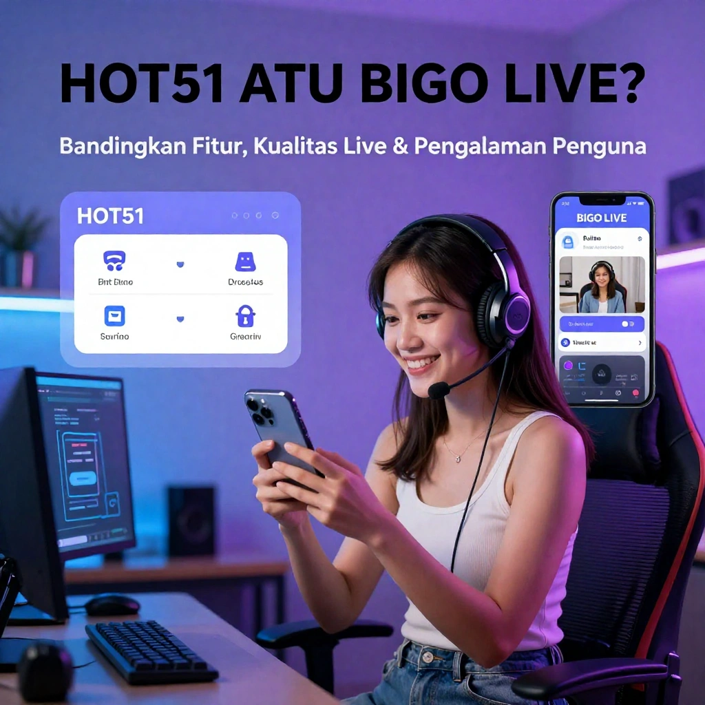 Hot51 atau Bigo Live Mana yang Lebih Cocok untuk Pengguna Indonesia