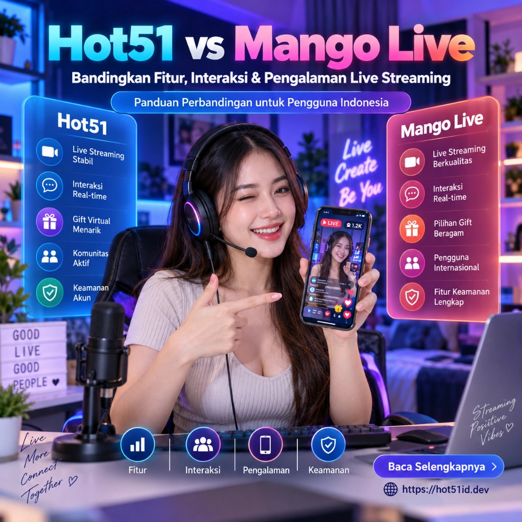 Hot51 vs Mango Live Perbandingan Fitur dan Pengalaman